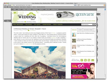 green wedding shoes blog.