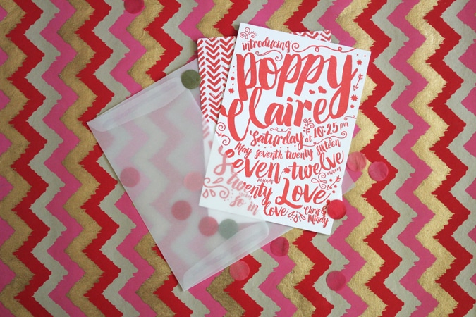 loveleigh-invitations-letterpress-photo-birth-announcement-handwritten-fonts-poppy-giant-confetti-3