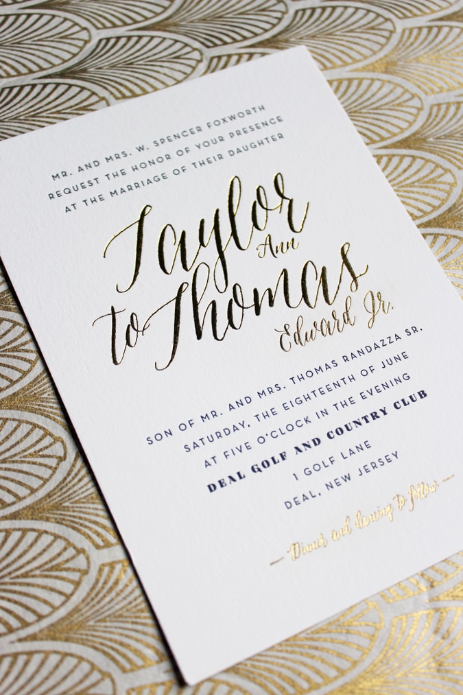 jersey-shore-gold-foil-navy-letterpress-wedding-invitation-5