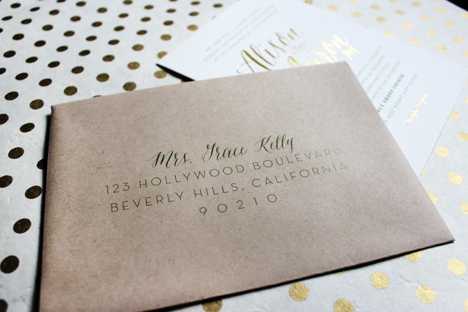 8loveleigh-christmas-plaid-gold-foil-letterpress-wedding-invitation2