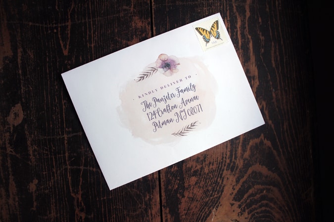 3-loveleigh-invitations-faux-gold-foil-watercolor-florals-70th-birthday-invite-1