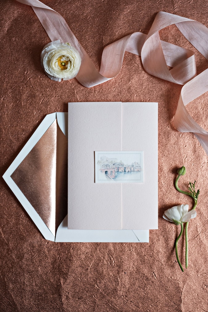 loveleigh-invitations-philadelphia-waterworks-rose-gold-foil-wedding-invitations-1