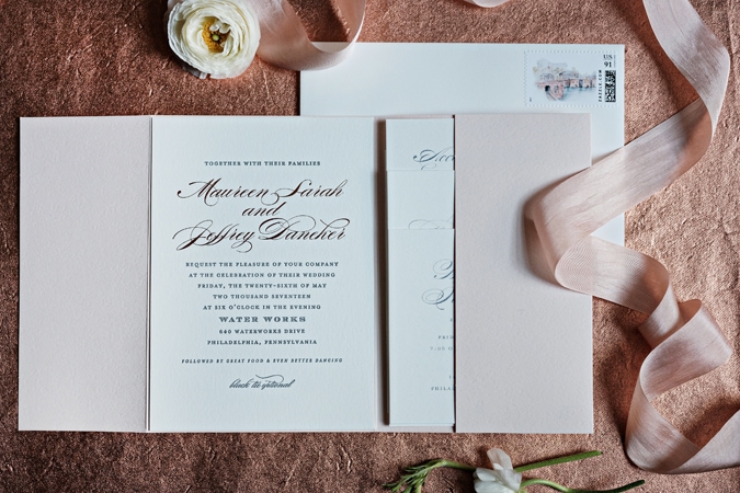 loveleigh-invitations-philadelphia-waterworks-rose-gold-foil-wedding-invitations-2