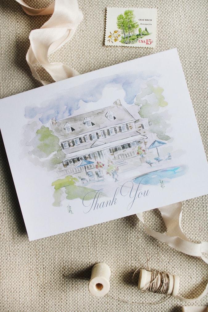 venue-illustration-wedding-thank-you-note