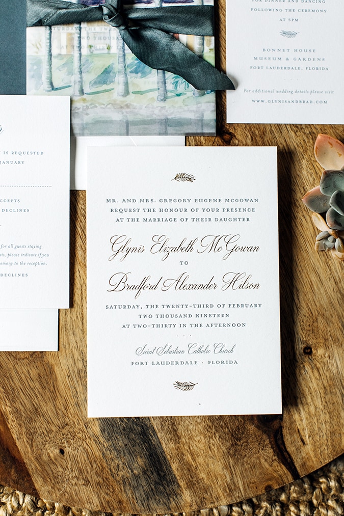 blue-letterpress-gold-foil-palms-florida-wedding-invitation-3