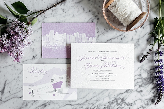 loveleigh-lace-letterpress-lavender-wedding-invitation-2